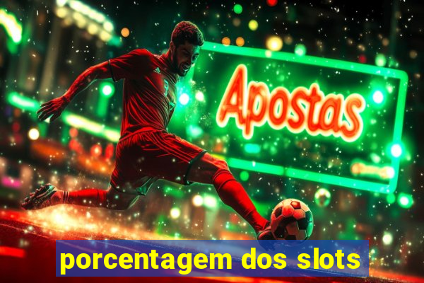 porcentagem dos slots